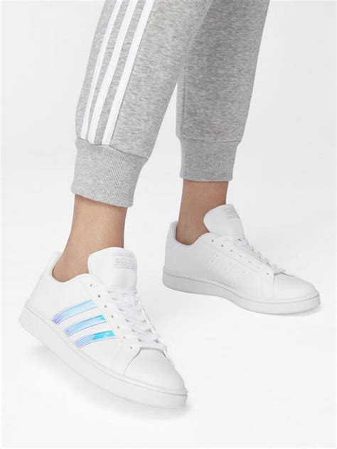 sneaker grand court holographic adidas